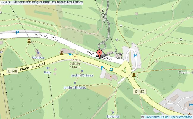 plan Randonnée Dégustation En Raquettes Orbey