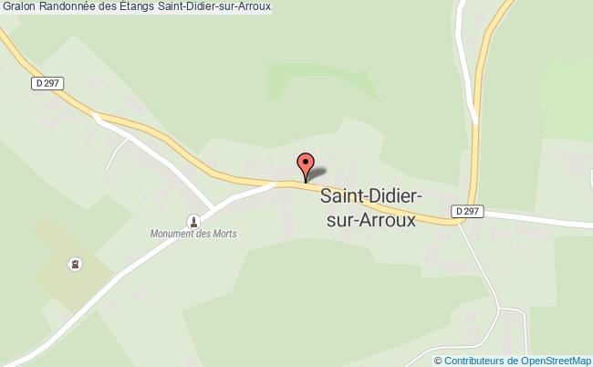 plan Randonnée Des Étangs Saint-Didier-sur-Arroux