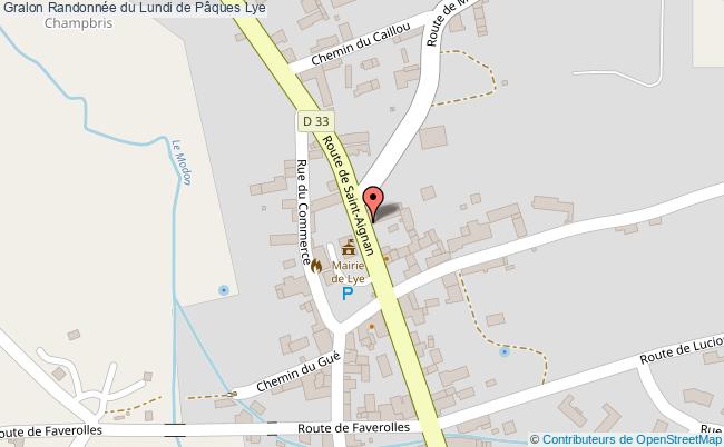 plan Randonnée Du Lundi De Pâques Lye