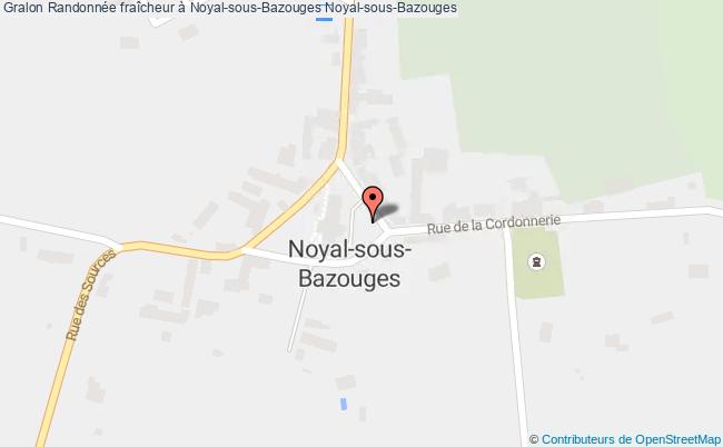 plan Randonnée Fraîcheur à Noyal-sous-bazouges Noyal-sous-Bazouges