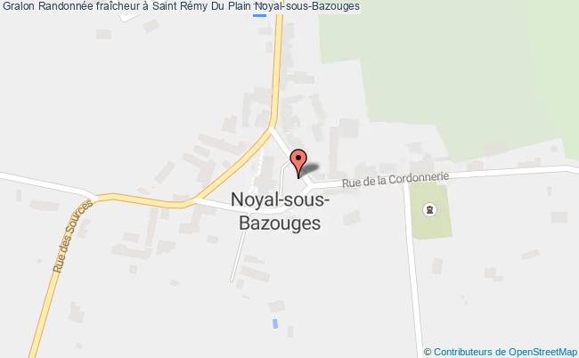 plan Randonnée Fraîcheur à Saint Rémy Du Plain Noyal-sous-Bazouges