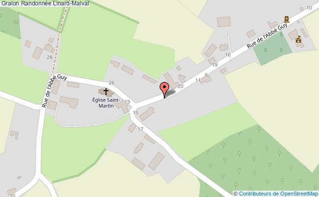 plan Randonnée Malval