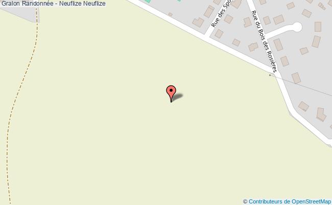 plan Randonnée - Mont-laurent Neuflize