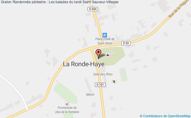 plan Randonnée Pédestre : Les Balades Du Lundi Saint-Sauveur-le-Vicomte