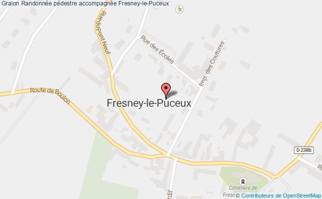 plan Randonnée Pédestre Accompagnée Fresney-le-Puceux