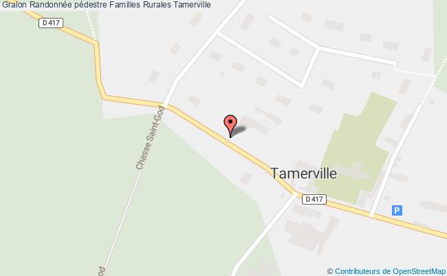 plan Randonnée Pédestre Familles Rurales Tamerville