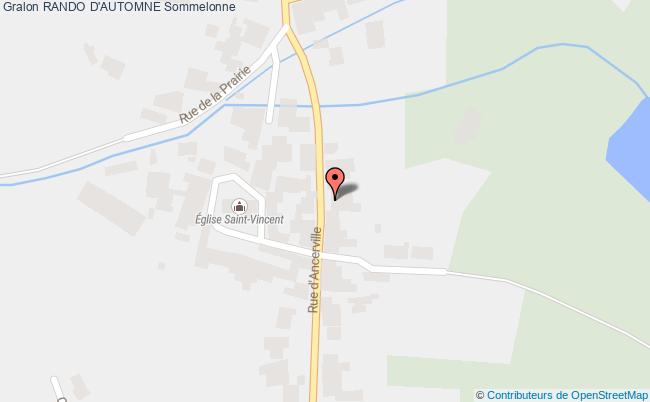 plan Randonnée Pédestre Sommelonne