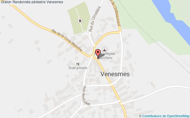 plan Randonnée Pédestre Venesmes