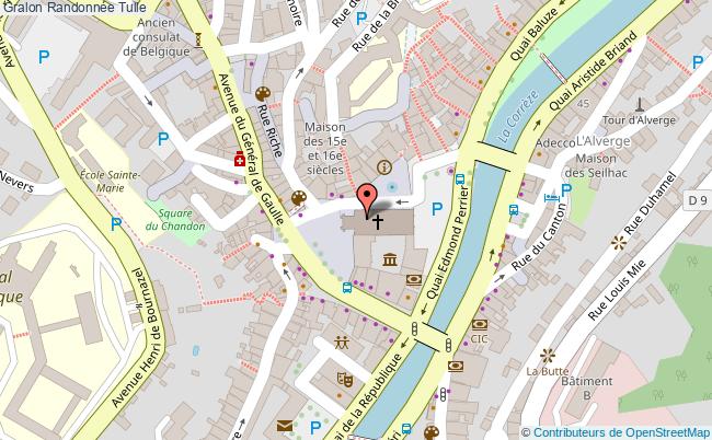 plan Randonnée Tulle