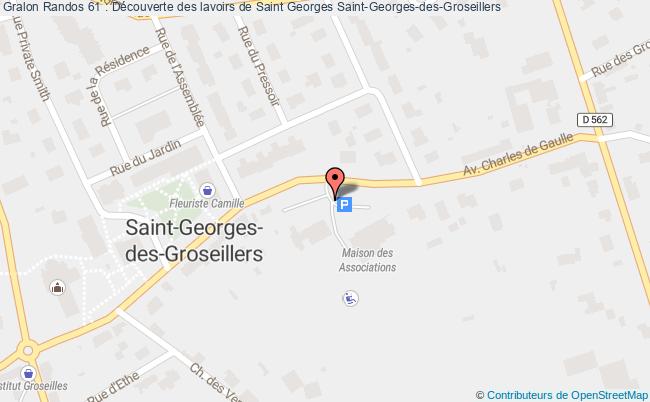 plan Randos 61 : Découverte Des Lavoirs De Saint Georges Saint-Georges-des-Groseillers
