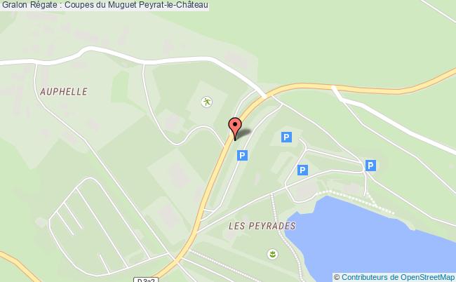 plan Régate : Coupes Du Muguet Peyrat-le-Château