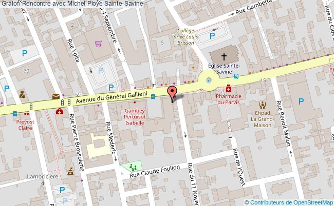 plan Rencontre Avec Michel Ployé Sainte-Savine