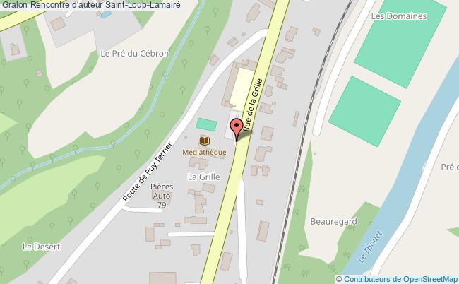 plan Rencontre D'auteur Saint-Loup-Lamairé