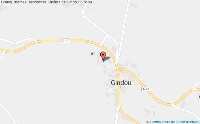 plan Rencontres Cinéma De Gindou Gindou