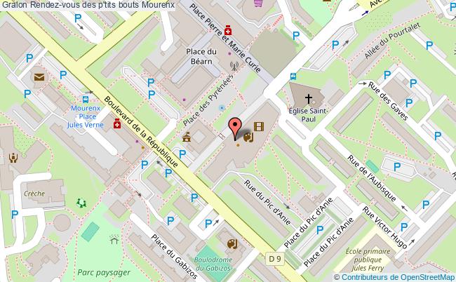 plan Rendez-vous Des P'tits Bouts Mourenx