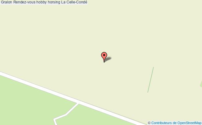 plan Rendez-vous Hobby Horsing La Celle-Condé