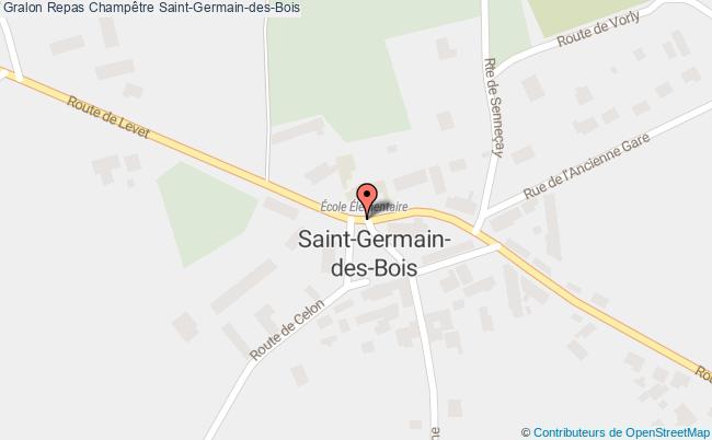 plan Repas Champêtre Saint-Germain-des-Bois