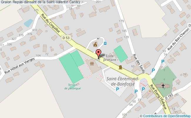 plan Repas-dansant De La Saint-valentin Canisy