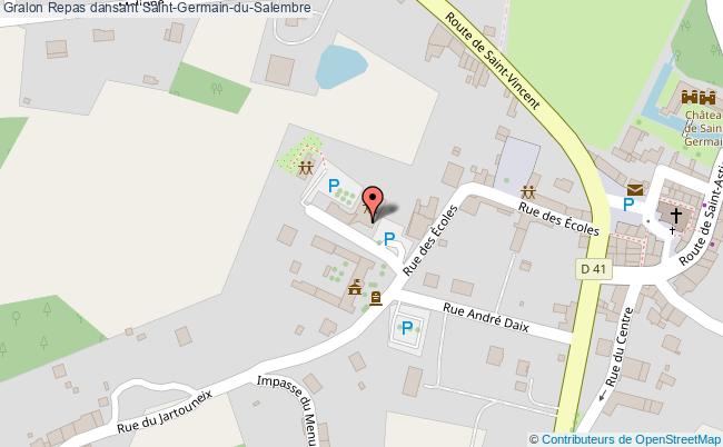 plan Repas Dansant Saint-Germain-du-Salembre