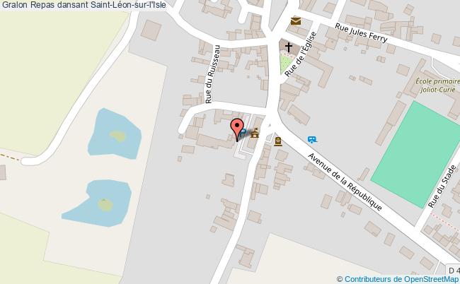 plan Repas Dansant Saint-Léon-sur-l'Isle