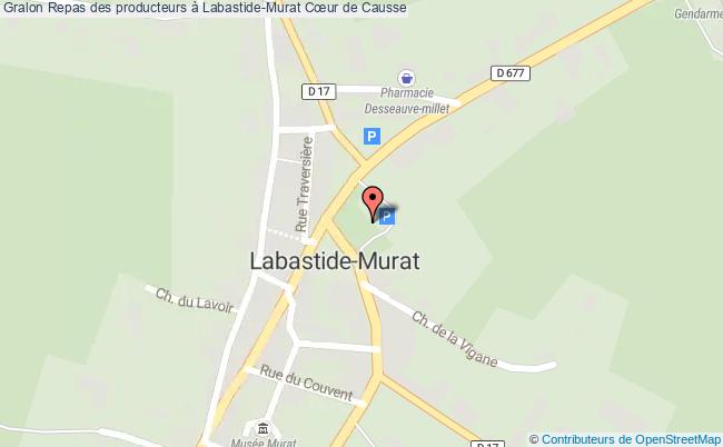 plan Repas Des Producteurs à Labastide-murat Lentillac-du-Causse