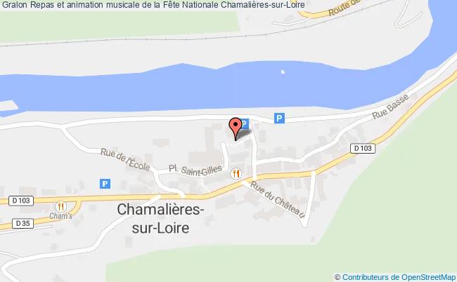 plan Repas Et Animation Musicale De La Fête Nationale Chamalières-sur-Loire