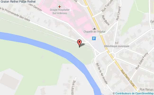 plan Rethel Plage Rethel