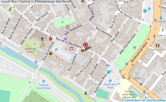 plan Retro Gaming à La Médiathèque Marmande