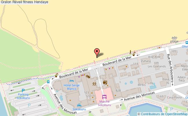 plan Réveil Fitness Hendaye