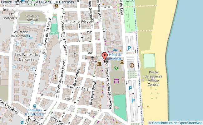 plan Reveries Catalane Le Barcarès