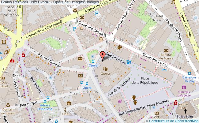 plan Reznicek Liszt Dvorak - Opéra De Limoges Limoges