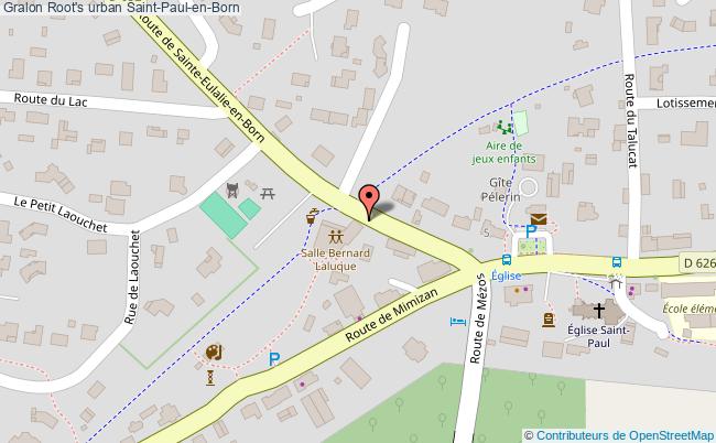 plan Root's Urban Saint-Paul-en-Born