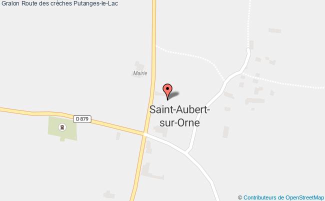 plan Route Des Crèches Putanges-Pont-Ecrepin