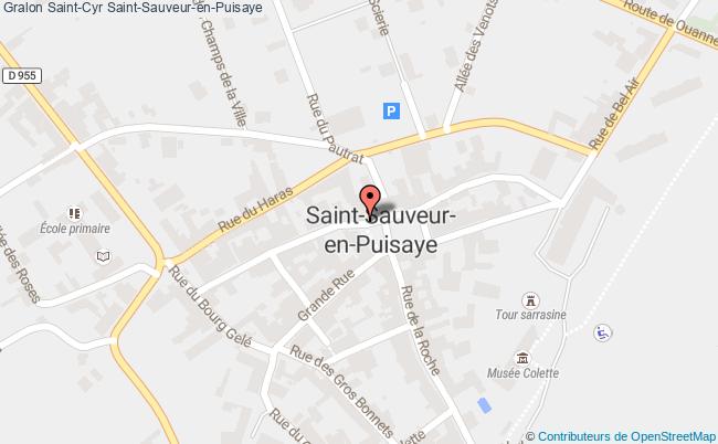 plan Saint-cyr Saint-Sauveur-en-Puisaye