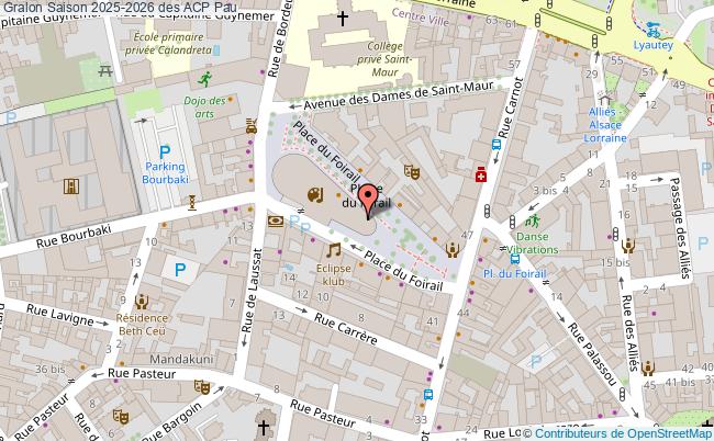 plan Saison 2025-2026 Des Acp Pau