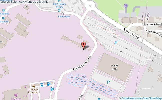 plan Salon Aux Vignobles Biarritz
