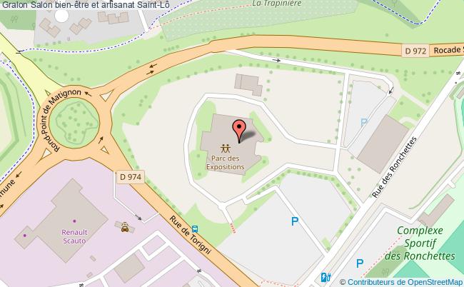 plan Salon Bien-être Et Artisanat Saint-Lô
