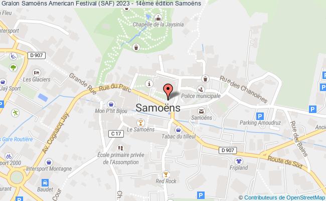 plan Samoëns American Festival (saf) - 15ème édition Samoëns