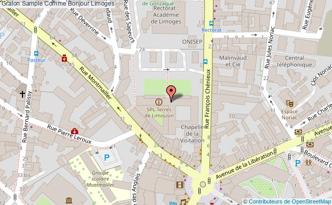 plan Sample Comme Bonjour Limoges