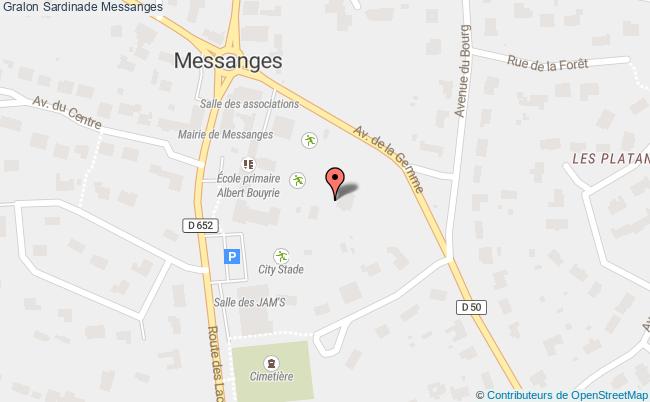 plan Sardinade Messanges