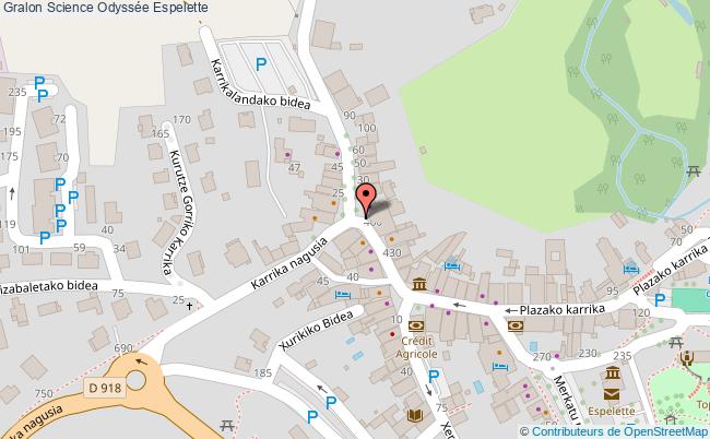 plan Science Odyssée Espelette