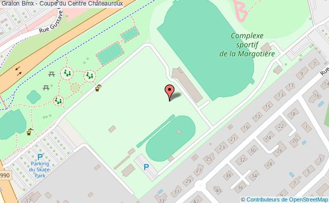 plan Semi-marathon De Châteauroux Châteauroux