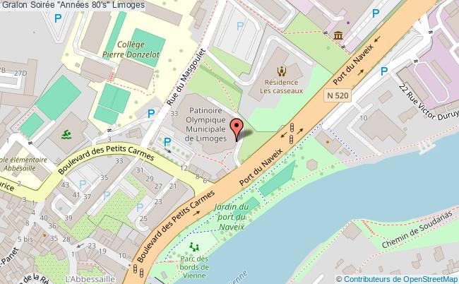 plan Soirée "années 80's" Limoges