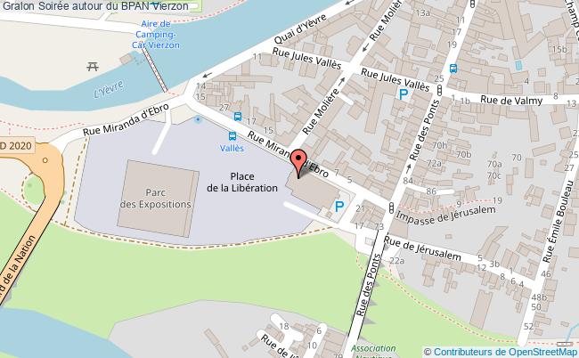 plan Soirée Autour Du Bpan Vierzon