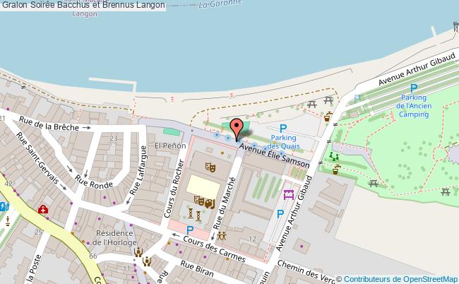 plan Soirée Bacchus Et Brennus Langon