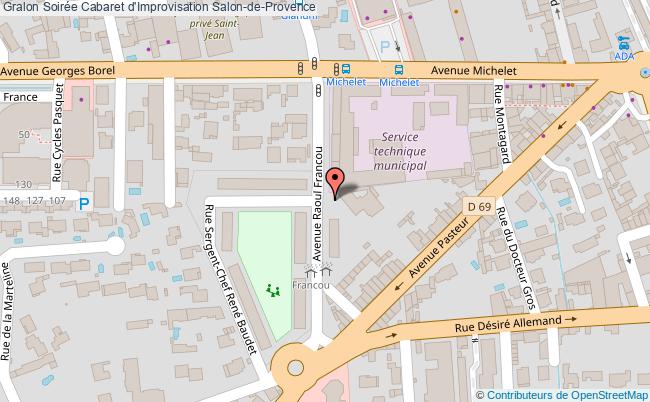 plan Soirée Cabaret D'improvisation Salon-de-Provence