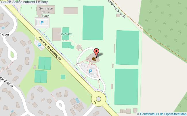 plan Soirée Cabaret Le Barp