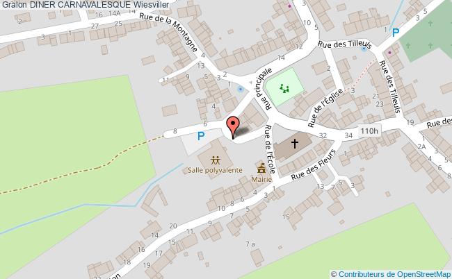 plan Soirée Carnavalesque Wiesviller