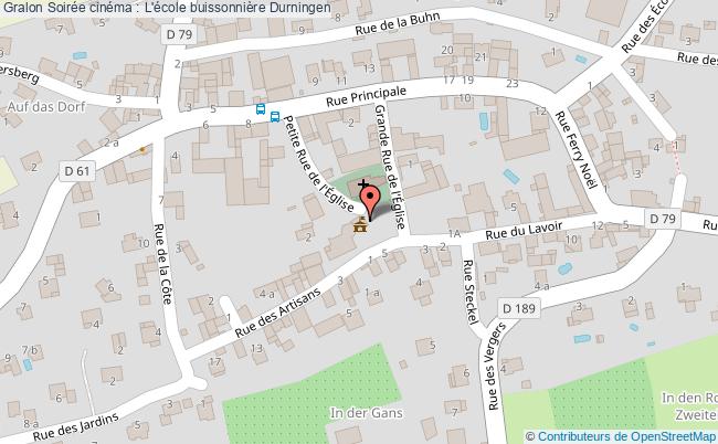 plan Soirée Cinéma : Le Chêne Durningen