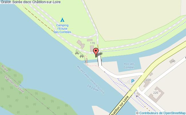 plan Soirée Disco/années 80 Châtillon-sur-Loire